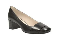 Półbuty damskie - Chinaberry Sky [black combi leather] - rozmiar 40 - miniaturka - grafika 1