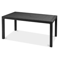 Stoły ogrodowe - KETER Stół ogrodowy Melody Antracyt 161x95 cm, 17190205 / 224521 - miniaturka - grafika 1