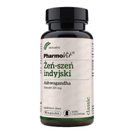 Układ nerwowy - Pharmovit Ashwagandha 90 kaps 200 mg 4:1 żeń-szeń indyjski - miniaturka - grafika 1