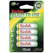 Ładowarki i akumulatory - Kodak Akumulator AA R6 2100mAh 4szt 30955110 - miniaturka - grafika 1
