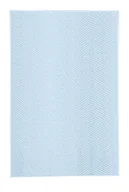 Dywaniki łazienkowe - Kleine Wolke Zigzag Supermiękki Dywanik łazienkowy Bright Blue Niebieski 60x 90 cm - miniaturka - grafika 1