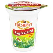 Śmietana - Président Śmietana 30% 350 g - miniaturka - grafika 1