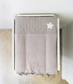 Przewijaki - Mata do przewijania ze zdejmowalnym pokrowcem frotte szara gwiazda - miniaturka - grafika 1
