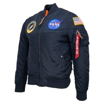 Alpha Industries kurtka męska bomber bez kaptura MA-1VF Nasa rozmiar M
