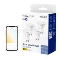 Systemy inteligentnych domów - Yeelight Yeelight W1 GU10 ściemnialna 4szt - miniaturka - grafika 1