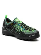 Buty trekkingowe męskie - Salewa Trekkingi Ms Wildfire Edge Gtx GORE-TEX 61375 Zielony - miniaturka - grafika 1