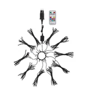 Lampy ogrodowe - Choinkowy łańcuch ze światełkami Choice 160 LED 24W z pilotem - miniaturka - grafika 1