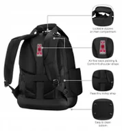 Torby na laptopy - Plecak Wenger Advanced 16 Tool Backpack black - miniaturka - grafika 1