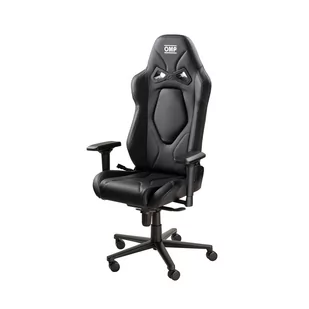 Fotel biurowy OMP Racing GS czarny - Fotele gamingowe - miniaturka - grafika 1