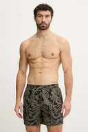 Kąpielówki męskie - HUGO szorty kąpielowe CALALA kolor zielony - miniaturka - grafika 1