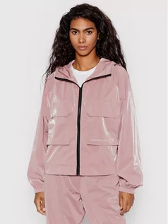 Kurtki damskie - Calvin Klein Jeans Kurtka przejściowa J20J217704 Różowy Oversize - grafika 1