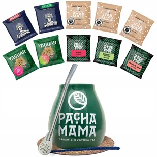 Zestaw Yerba Mate Tykwa Bombilla 10x50g 500g 0,5kg - Yerba Mate - miniaturka - grafika 1