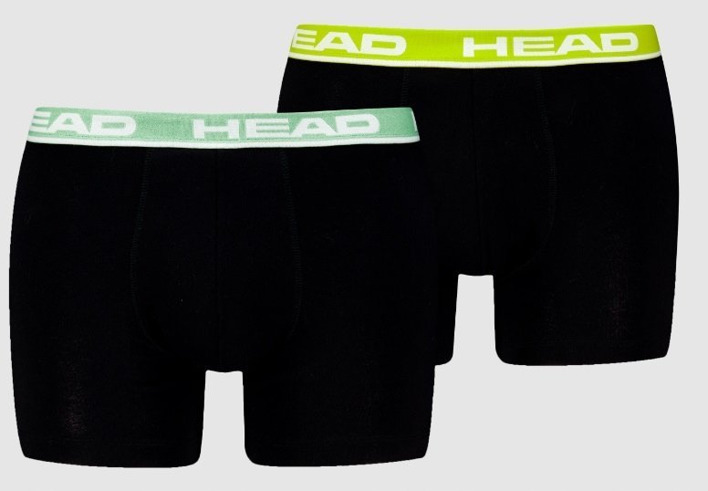 HEAD BOKSERKI MĘSKIE BASIC BOXER 2P BLACK r S