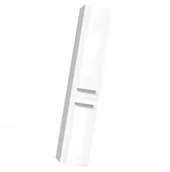 Szafki łazienkowe - Słupek Łazienkowy Z Pojemnikiem Na Pranie Biel Połysk W8-B17 - miniaturka - grafika 1