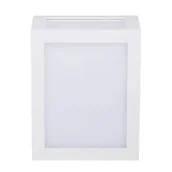 Lampy ogrodowe - Kinkiet Zewnętrzny Oprawa Ścienna V-Tac 12W Led Ip65 Biała Vt-822 3000K 1350Lm - miniaturka - grafika 1
