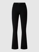 Spodnie damskie - Jeansy o rozkloszowanym kroju z dodatkiem streczu model ‘Peggy’ - miniaturka - grafika 1