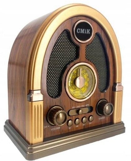 Lamex LTC Radio sieciowo-bateryjne Retro AM, FM LTC MK-625BT 1200 mAh