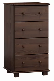 Komoda sosnowa drewniana nr32 g47 orzech - Komody - miniaturka - grafika 1