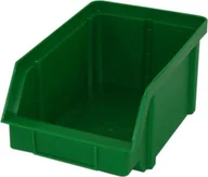 Pojemniki przemysłowe - Artech Pojemnik warsztatowy z polipropylenu standardowego, wym. 440 x 285 x 210 mm zielony - miniaturka - grafika 1
