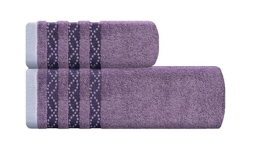 Ręcznik, gruby ręcznik 500 g/m² Aspen 70x140cm 70x140 Fioletowy