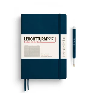 Notatnik Leuchtturm1917 Medium A5, kratka, Deep Sea - Notesy i bloczki - miniaturka - grafika 1