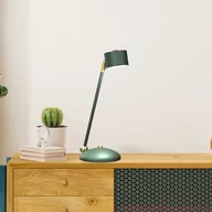 Lampy stojące - Milagro Lampka biurkowa ARENA GREEN/GOLD 1xGX53 MLP7770 - miniaturka - grafika 1