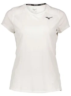 Mizuno Koszulka sportowa "2Loop" w kolorze białym - Koszulki sportowe damskie - miniaturka - grafika 1