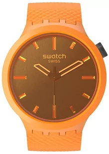 Zegarek Zegarek Swatch SB05O102 CRUSHING ORANGE - Zegarki męskie - miniaturka - grafika 1