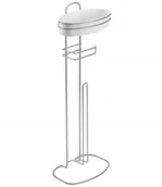 Stojaki i wieszaki na papier toaletowy - Stojak na papier toaletowy Metaltex, wys. 73 cm - miniaturka - grafika 1