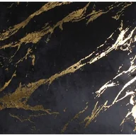 Obrusy i serwetki - Obrus STORM 85 x 85cm czarno-złoty - miniaturka - grafika 1