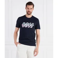 Koszulki męskie - BOSS T-shirt Tessler 187 | Slim Fit - miniaturka - grafika 1