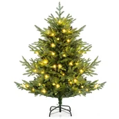 Choinki - Choinka sztuczna z lampkami LED Mała choinka 135 cm - miniaturka - grafika 1