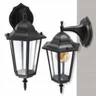 Lampy ogrodowe - Kinkiet Ogrodowy Lampa Elewacyjna Zewnętrzna Latarnia Ścienna 1x E27 LED - miniaturka - grafika 1