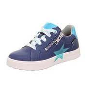 Buty dla dziewczynek - Superfit Stella Gore-tex sneakersy dziewczęce, Niebieski jasnozielony 8010, 26 EU - miniaturka - grafika 1