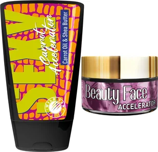 Wild Tan Sexy Carrot Accelerator + Słoiczek Beauty Face - Balsamy i kremy do opalania - miniaturka - grafika 1