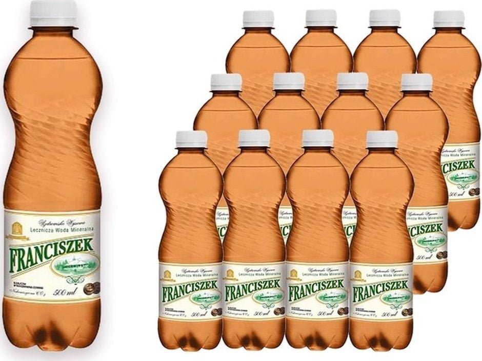 Woda XXXXXXXX_Inny Noname Lecznicza woda mineralna Franciszek 500 ml x 12 sztuk