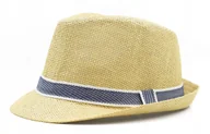 Czapki męskie - Letni kapelusz męski beżowy TRILBY 18 Pako Jeans - miniaturka - grafika 1