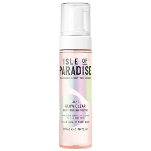 Isle of Paradise Isle of Paradise Light Glow Clear Self Tanning Mousse Samoopalacz 200ml - Samoopalacze - miniaturka - grafika 1