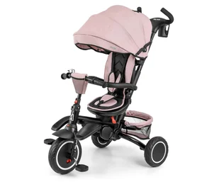 Milly Mally Rowerek Trójkołowy Stanley Rubber New Pink - Rowerki trójkołowe - miniaturka - grafika 1