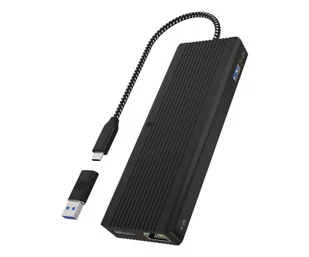 ICY BOX USB-C/USB-A - 2x 4K/60Hz, PD 100W - Stacje dokujące i replikatory portów - miniaturka - grafika 1