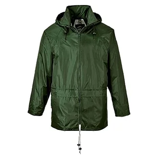 Portwest Sportwest S440OGR4XL klasyczna kurtka przeciwdeszczowa S440., zielony S440OGRL - Kurtki męskie - miniaturka - grafika 1