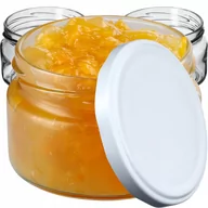 Pojemniki kuchenne - Słoiki Denia 250ml 50 szt. 82mm + wieczko białe - miniaturka - grafika 1