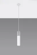 Lampy sufitowe - Sollux Lighting Lampa wisząca BORGIO 1 biały - miniaturka - grafika 1