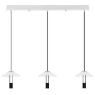 Lampy sufitowe - Potrójna lampa wisząca AYAVIRI LE44740 LED 29W 3000K do salonu czarny biały - miniaturka - grafika 1