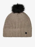 Czapki damskie - Czapka zimowa damska Helly Hansen Snowfall Beanie - mellow grey/cream - miniaturka - grafika 1