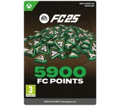 Kody i doładowania cyfrowe - EA SPORTS FC 25 5900 Punktów [kod aktywacyjny] Xbox - miniaturka - grafika 1