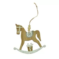 Zabawki kreatywne - Arpex, Drewniana zawieszka - koń na biegunach - miniaturka - grafika 1