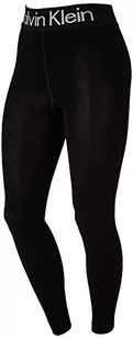 Calvin Klein Damskie legginsy z logo, czarne, M, czarny, Medium - Legginsy - miniaturka - grafika 1