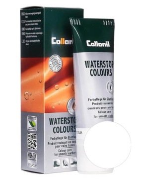 Pasta do butów Collonil Waterstop Colours biały 75 ml