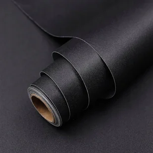 Hode Folia Samoprzylepna Czarna 40x300 cm - Nowoczesna Dekoracja - Meble modułowe i akcesoria - miniaturka - grafika 1